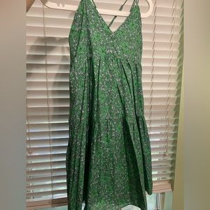 DELUC spaghetti strap dress. POCKETS